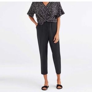 NWT Vetta capsule tapered tencel pant L